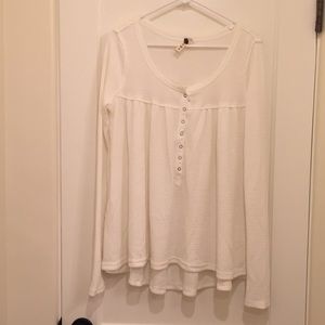 Free People Flowy Thermal Top